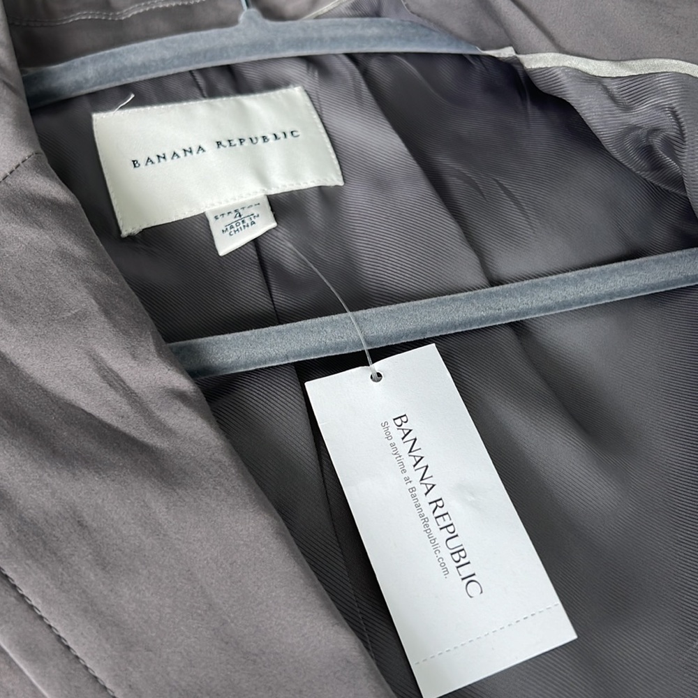 Banana Republic / size 4 / Grey Women’s Jacket NWT - Picture 7 of 7